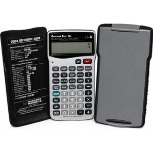 Real Estate Master IIx and Qualifier Plus IIx‎ advanced financial calculator